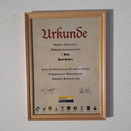 Apartment Haus Sandra *